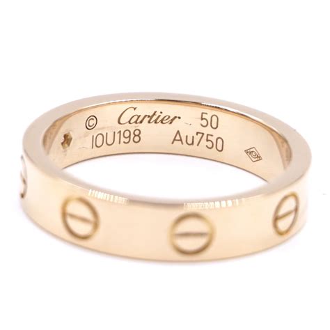 bague cartier love or rose